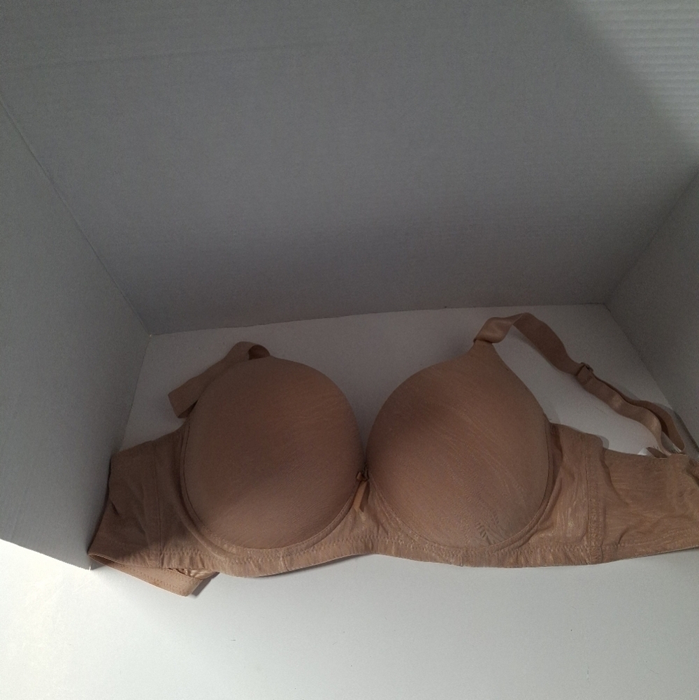 Sofra Tan Underwire Bra